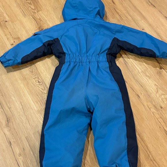 ~~REI Kids 2T Blue Full Body Snow Skiing Suit Toddler Winter Vintage - Picture 5 of 5